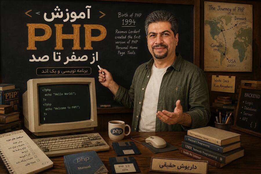 آموزش PHP از صفر تا صد؛ آغاز مسیر برنامه‌نویسی بک‌اند