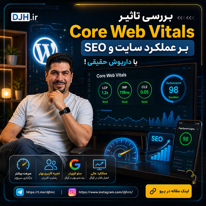 آموزش کامل Core Web Vital با داریوش حقیقی
